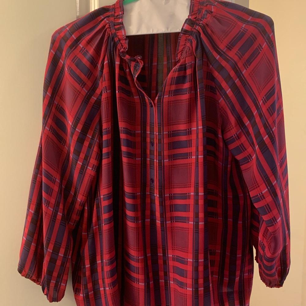 BCBG tunic blouse